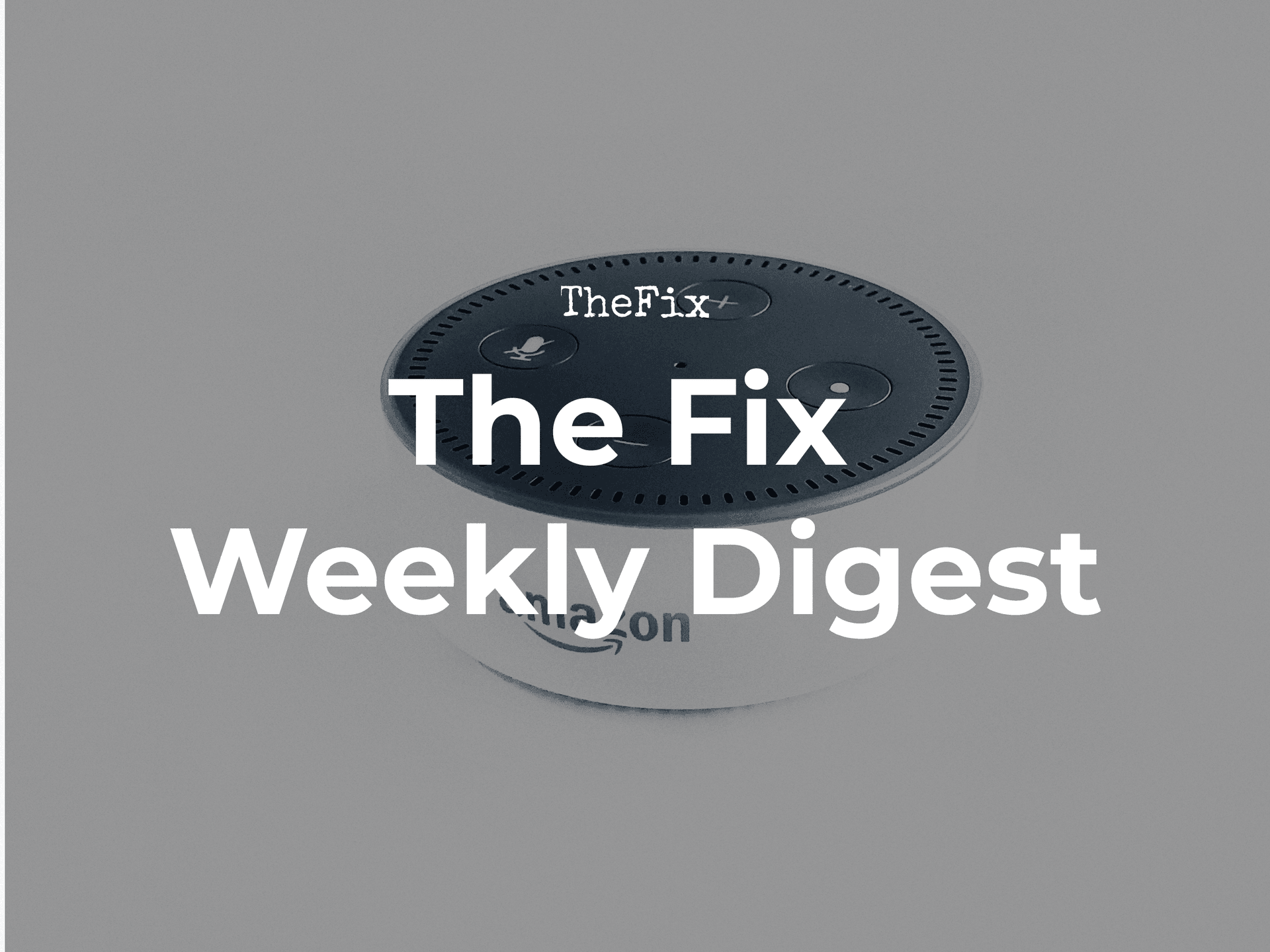 The Fix Weekly Digest: The Past and the Future