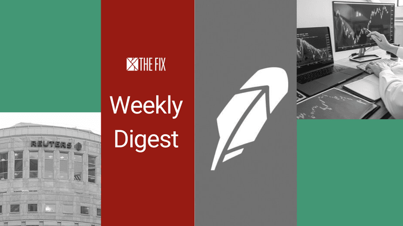 Weekly Digest: Reuters expansion, Robinhood launching a media arm