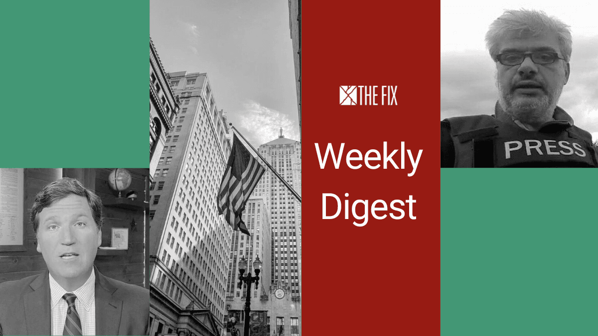 Weekly Digest: Ukrainian journalist killed by Russia, high-profile firings in American cable news