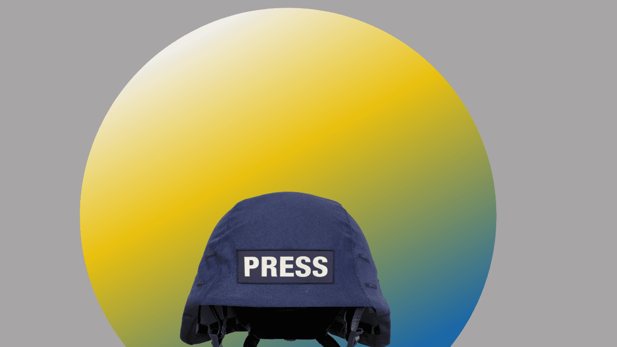 What's your media job: War correspondent