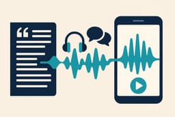 Enhancing audio articles with Gen AI: three interesting use cases